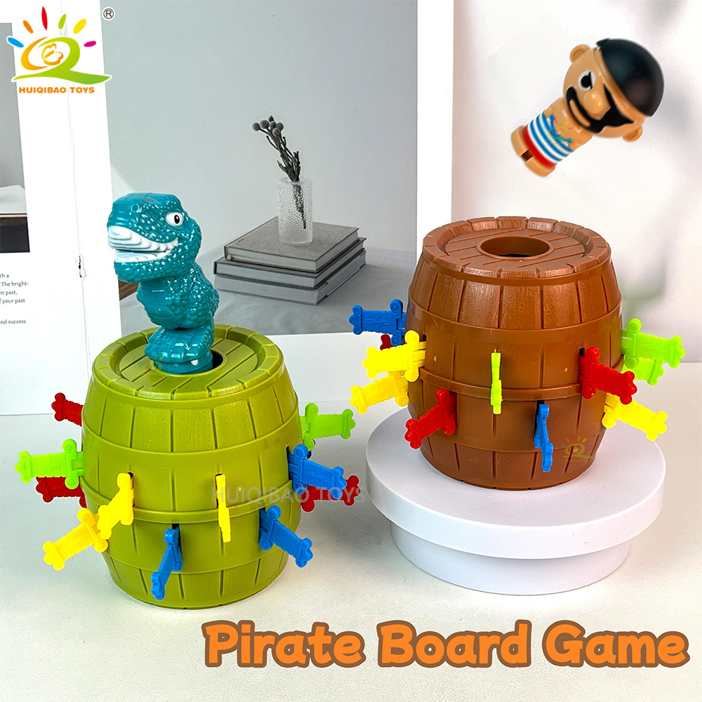 Board Game Pirates - Dinozor Korsan Kova Oyuncak Şans Oyunu