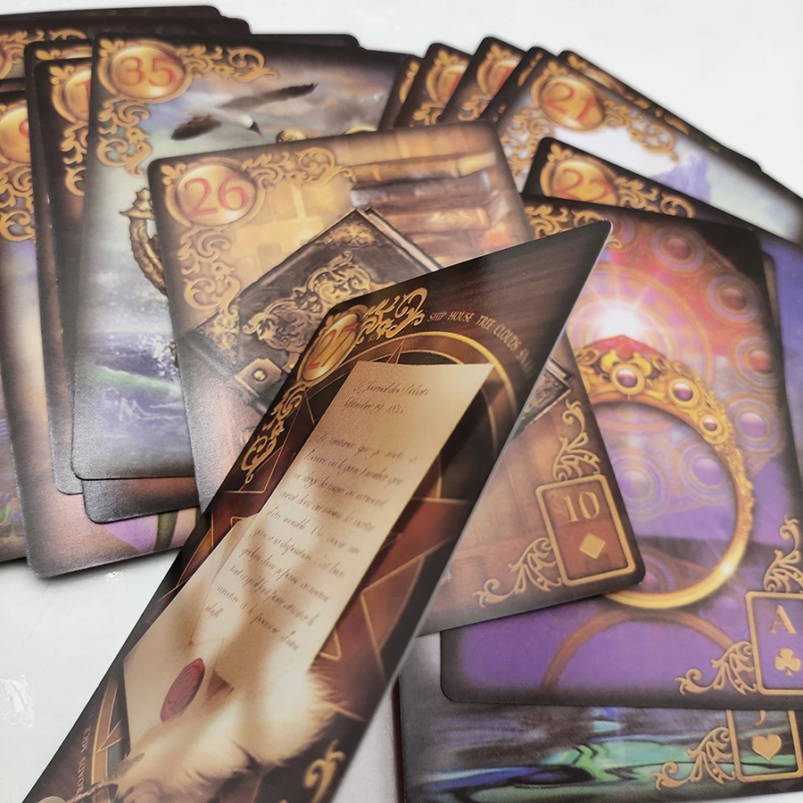 Board Game Online Free - Reverie Lenormand Tarot Güverte 47 Kart