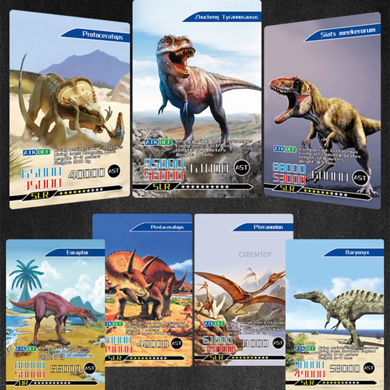 Board Game Zoo - 20 adet 55 adet İngilizce Dinozor