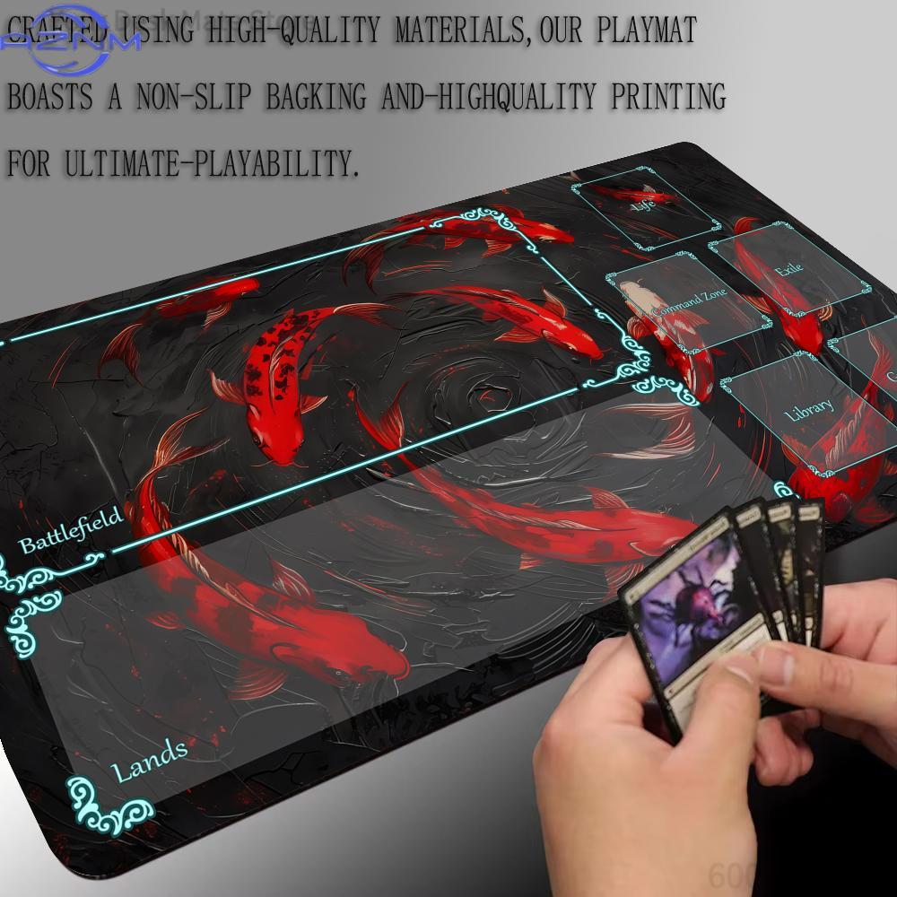 Sanatsal Estetik Koi Balığı De - Play Mat Neoprene incelemesi ve fiyatı