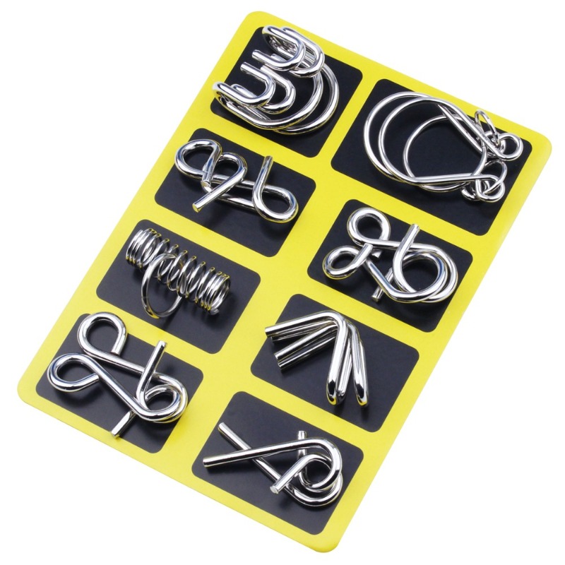 8 Parçalı Metal Bulmaca Seti K - Board Game Enthusiast incelemesi ve fiyatı