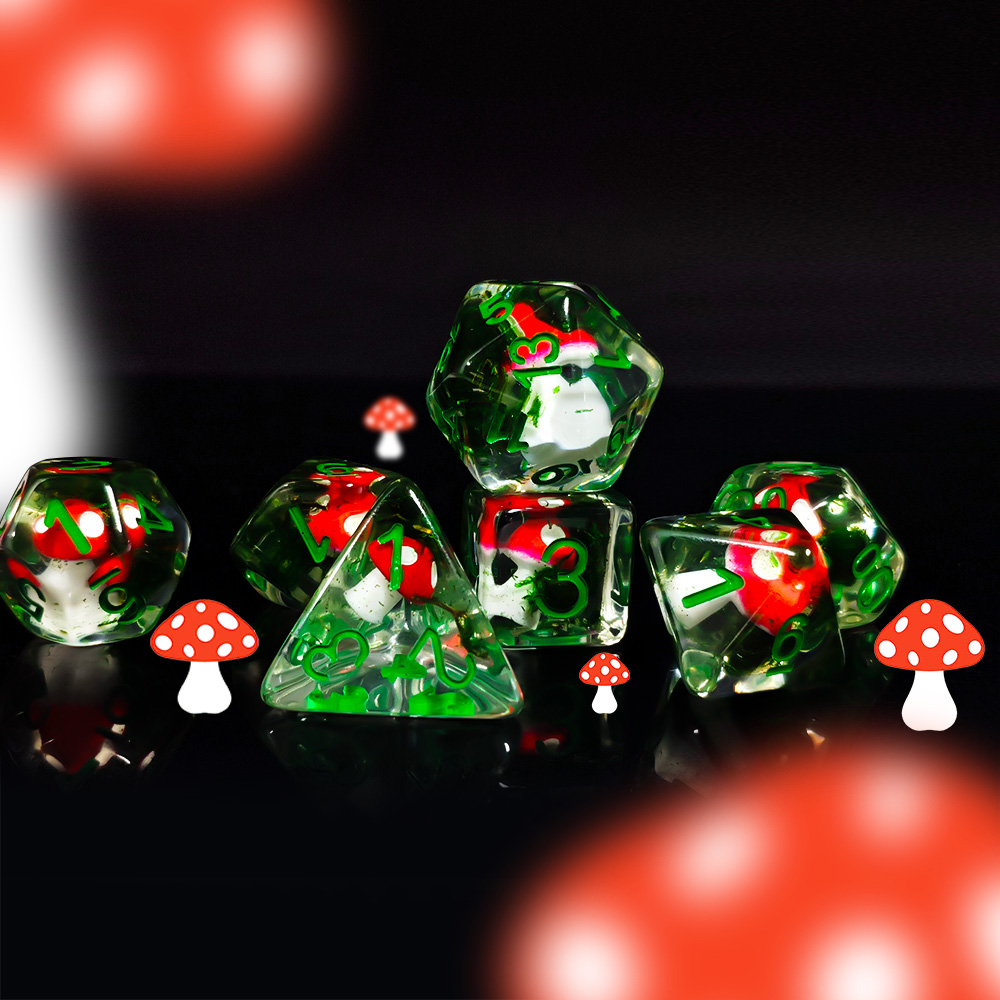 7 adet/takım DND Zar Şeffaf Re - Board Game Rpg incelemesi ve fiyatı
