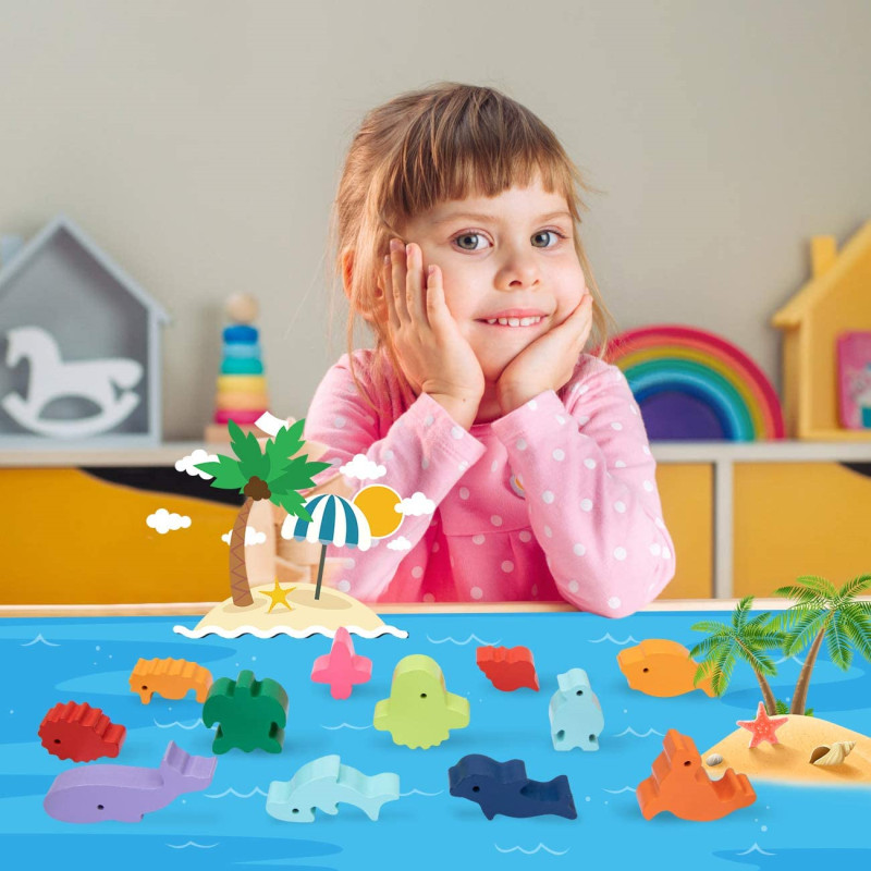 Yeni çocuk Montessori ahşap ha - Board Game Enthusiast incelemesi ve fiyatı