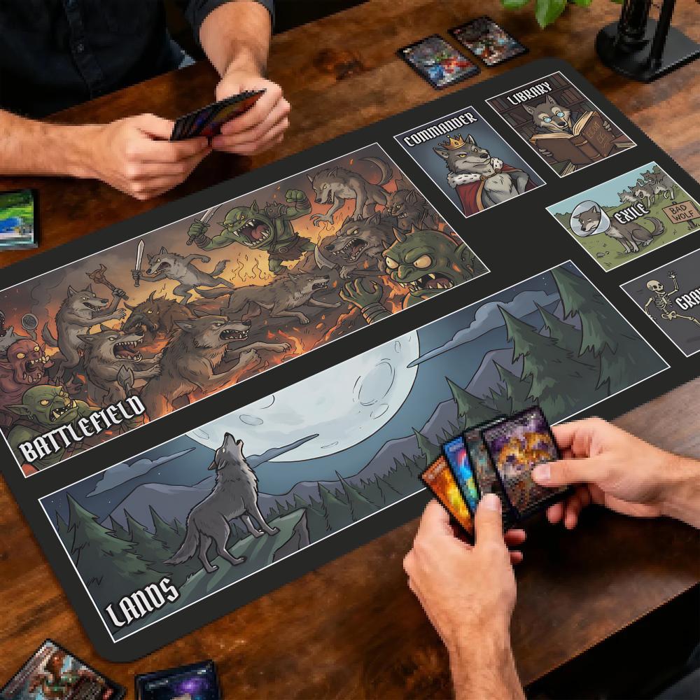 Kurt adam kabile MTG&TCG masa  - Play Mat Neoprene incelemesi ve fiyatı