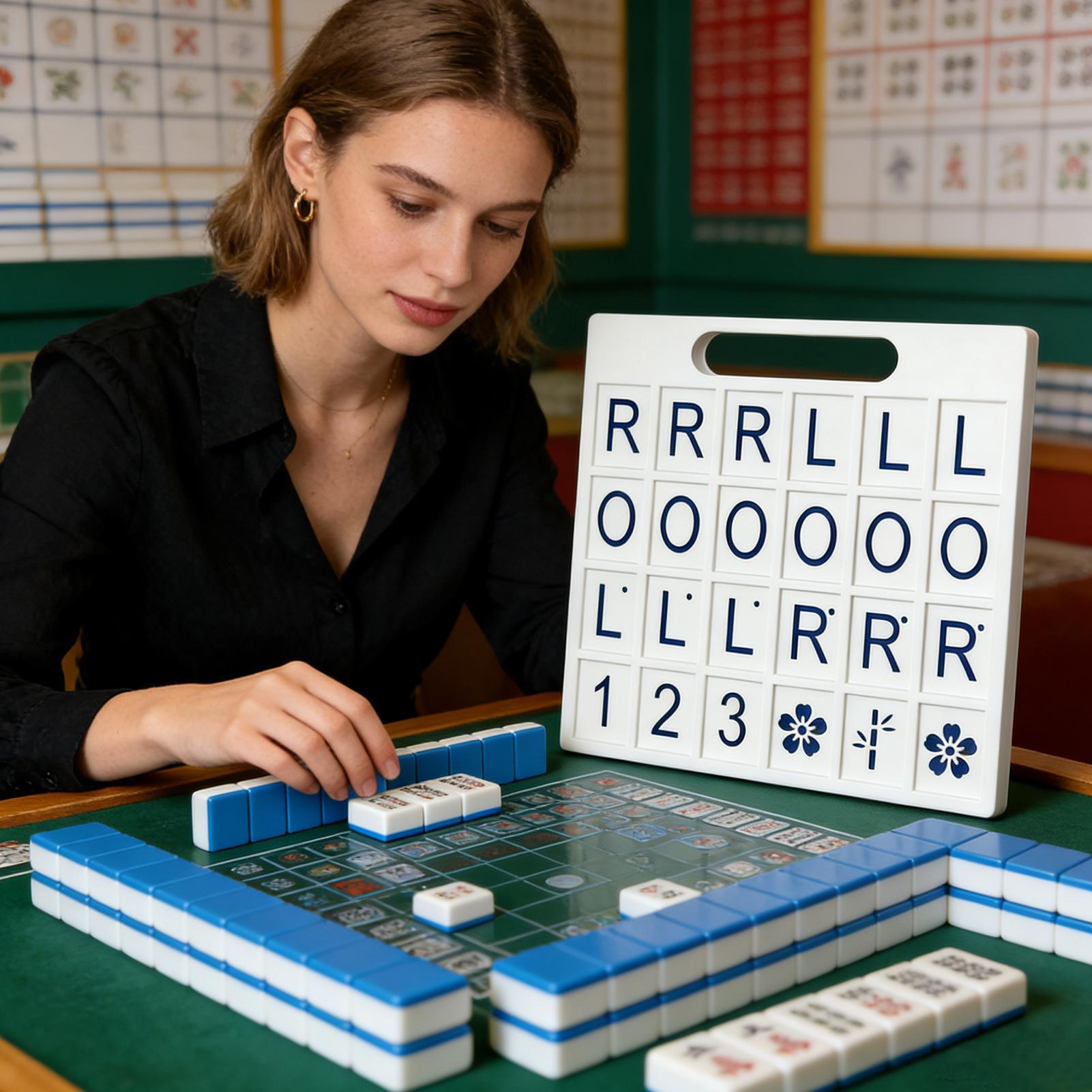 Solo Mahjong Tahtası 24 Yuvalı - Board Game Family incelemesi ve fiyatı