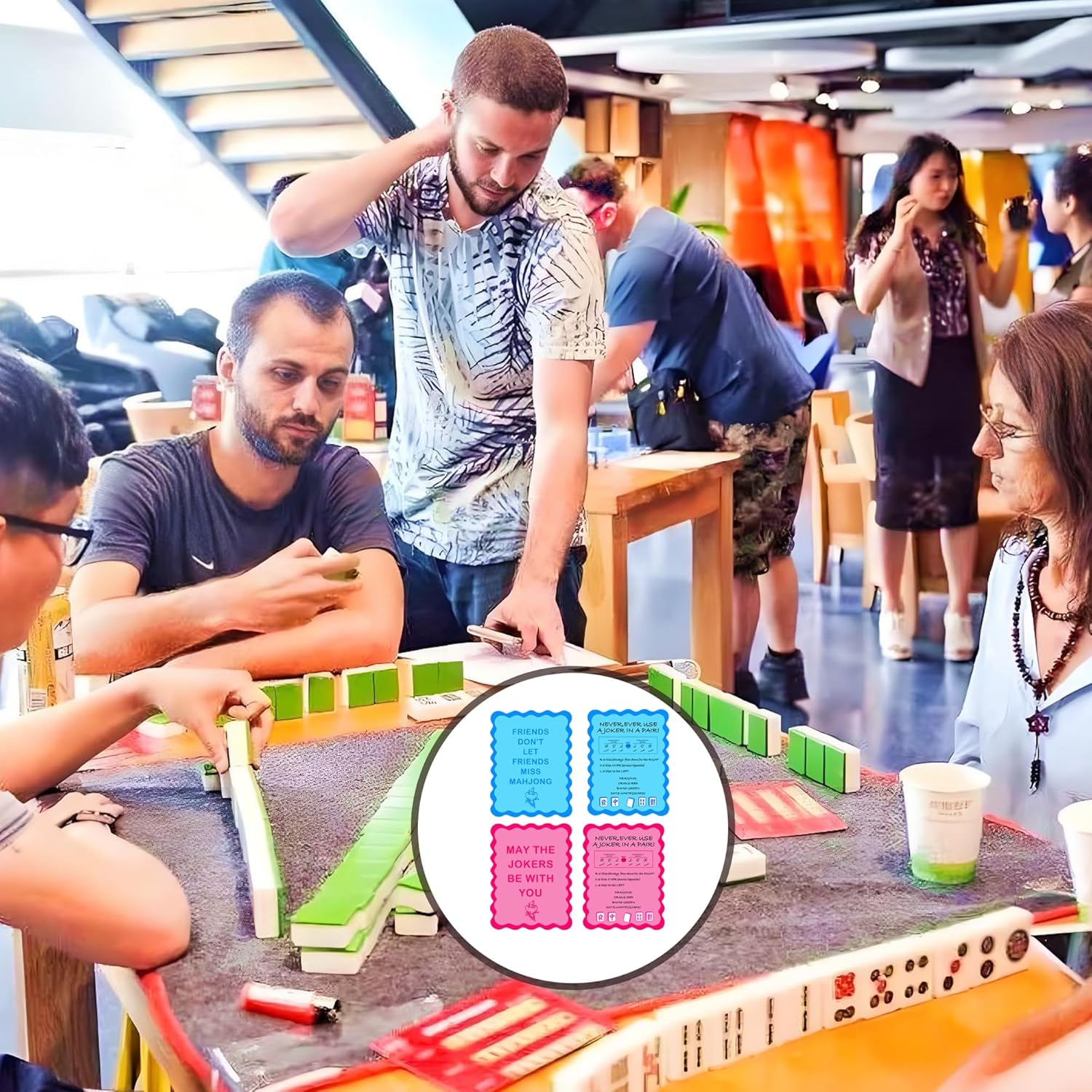 4 adet Mahjong karıştırıcı kar - Board Game Mahjong incelemesi ve fiyatı
